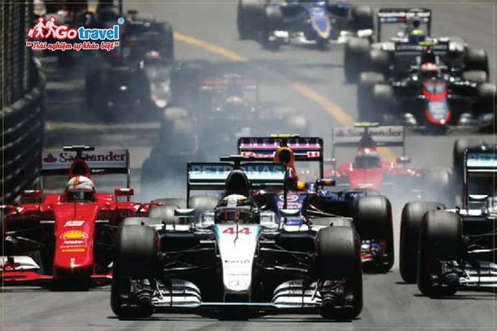Giải đua xe Công thức 1 tại Monaco thu hút loạt du khách đến du lịch Monaco