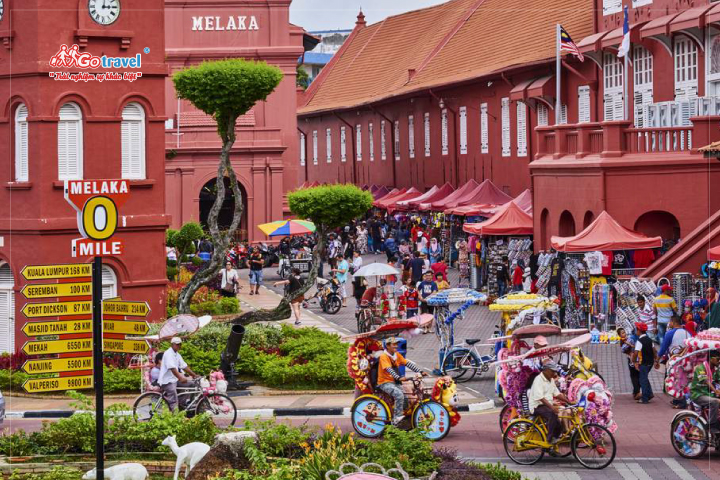 Thành phố Malacca - thành phố ngủ quên giữa lòng Malaysia