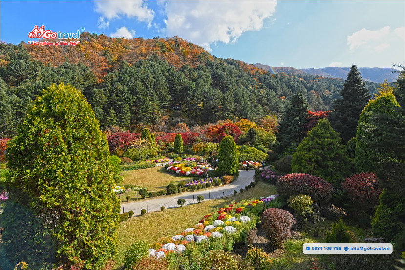 Morning Calm được đánh giá là khu vườn đẹp nhất tại Hàn Quốc