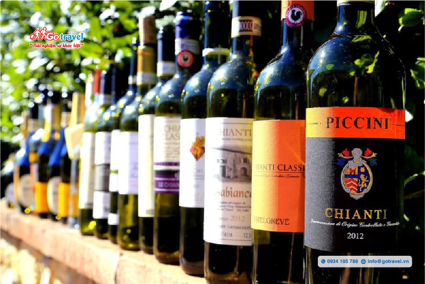 Tận hưởng hương vị tuyệt đỉnh của rượu vang Tuscany