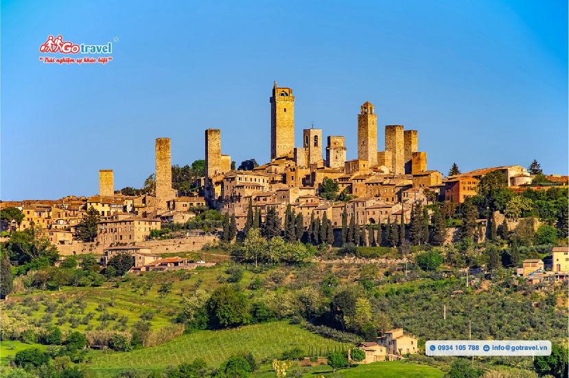Thành phố San Gimignano là nơi sẽ khiến bạn quay ngược về thời Trung cổ