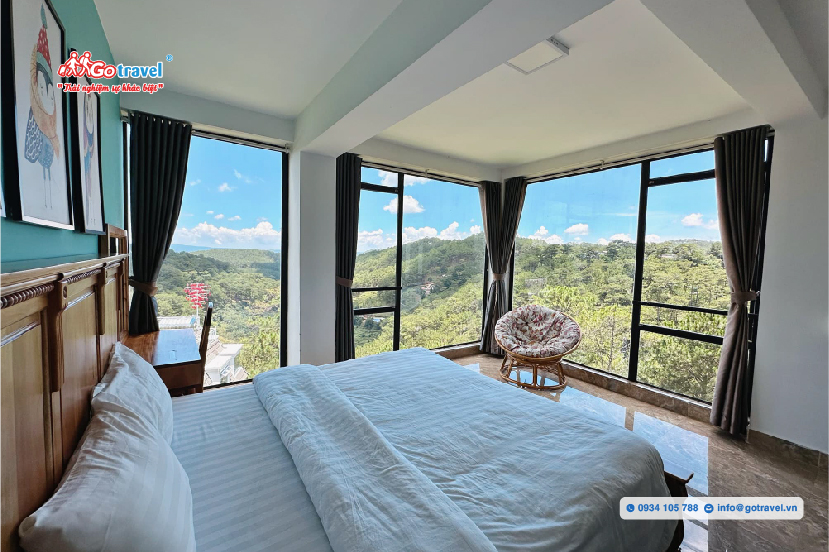 The Kupid Hill là homestay được đông đảo khách du lịch Đà Lạt lựa chọn