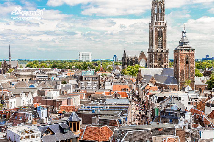 Du lịch Hà Lan ghé thăm thành phố Utrecht yên bình và lãng mạn