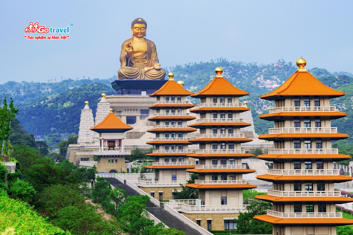Phật Quang Sơn Tự là ngôi chùa vô cùng nổi tiếng trong chương trình du lịch Đài Loan